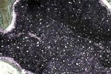 Dark Purple Amethyst Geode - Artigas, Uruguay #153441-2
